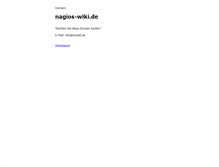 Tablet Screenshot of nagios-wiki.de